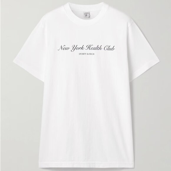 Sporty & Rich White T-shirt - Picture 1 of 1